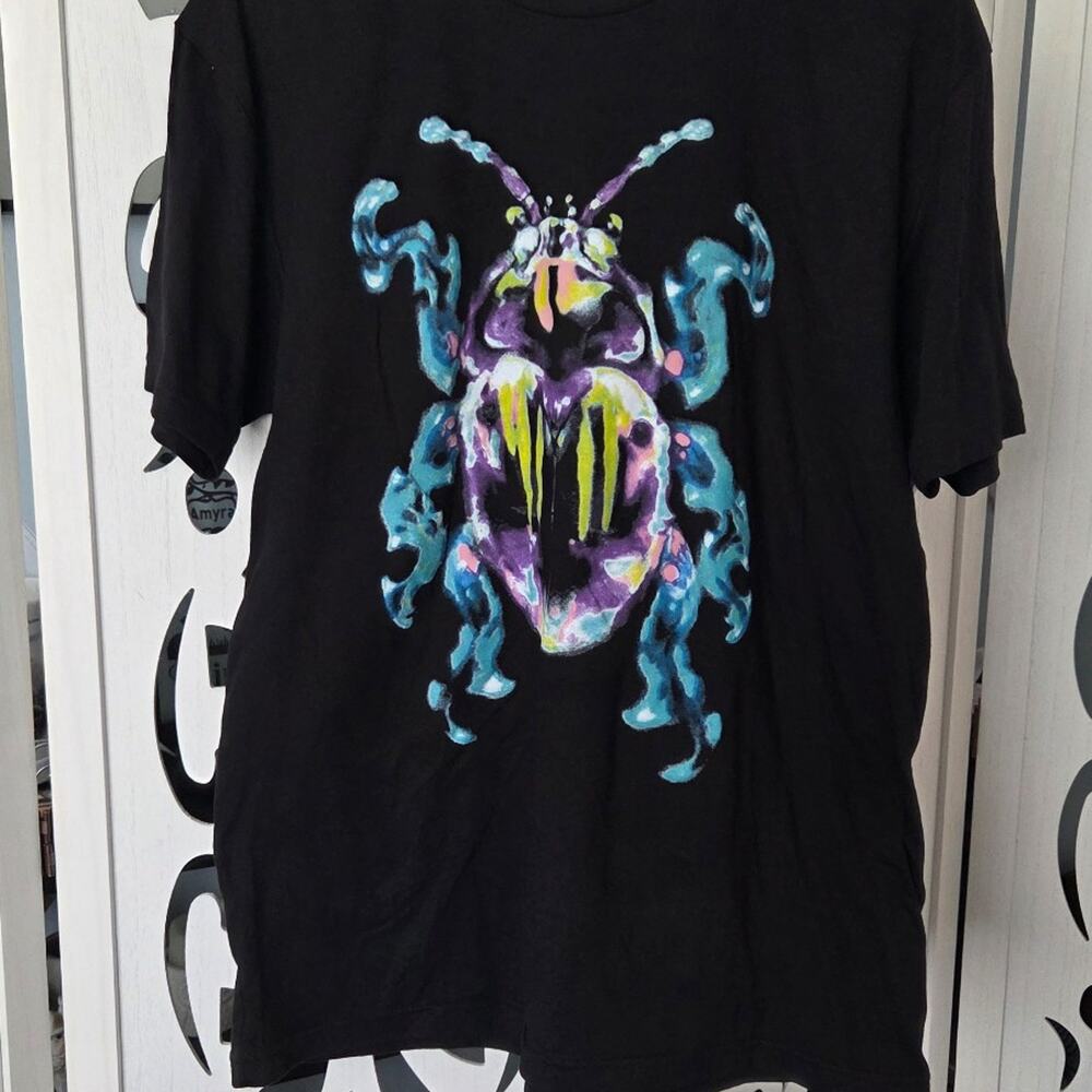 Official Kendrick Lamar SZA GNT Gloria Bug Tour T Shirt 2025 Large Black